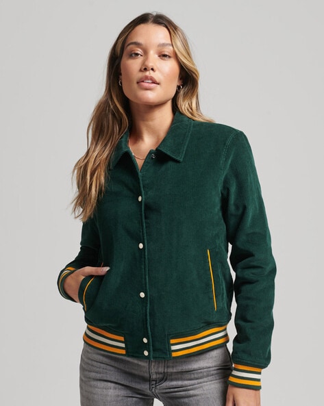 Superdry velvet outlet bomber