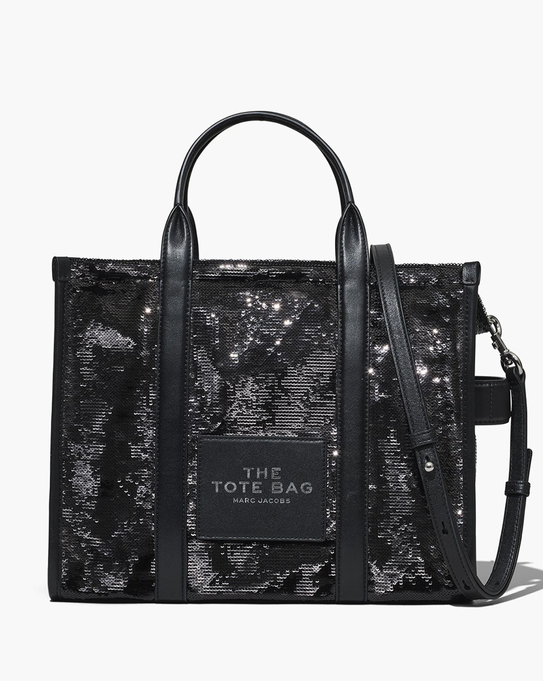 Marc Jacobs Leather Tote Bag Medium Size Colour Black