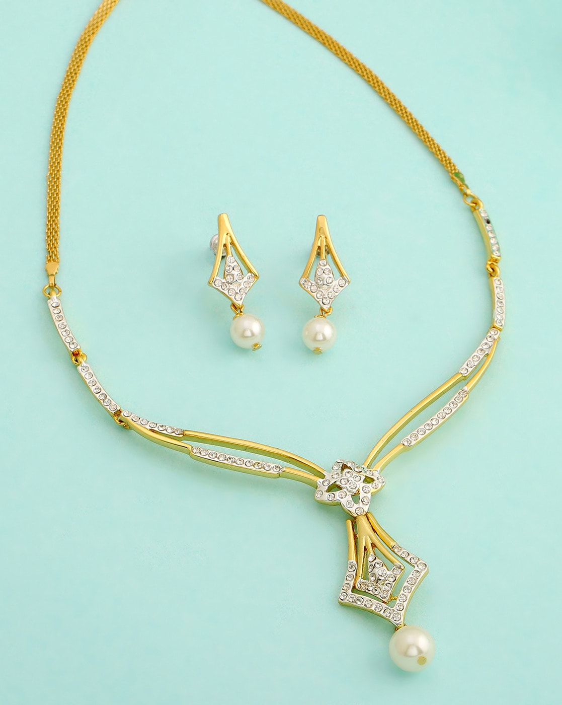 Buy Gold FashionJewellerySets for Women by Estele Online