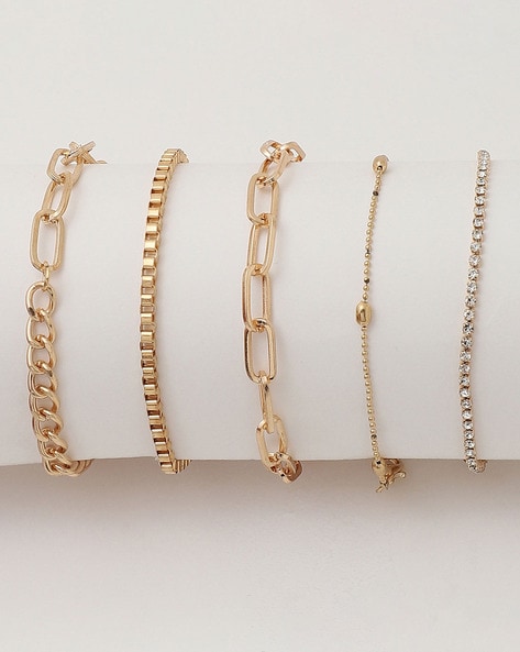 How to make a spiral chain bracelet