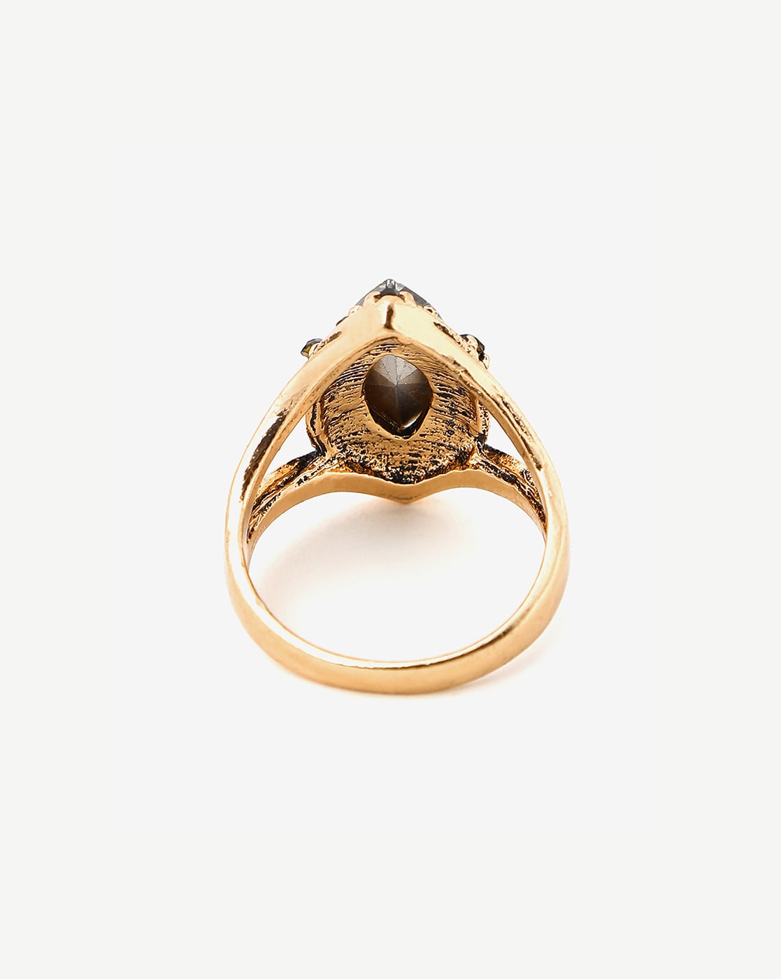 2.40ct Black Princess Cut Diamond Engagement Ring 18k Black Gold