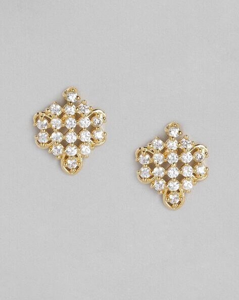 Bloom diamond studs – niaj by shradha