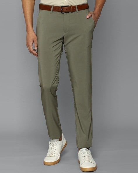 Allen Solly Trousers & Chinos, Allen Solly Cream Trousers for Men at  Allensolly.com