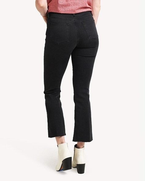 Gap crop sale flare high rise