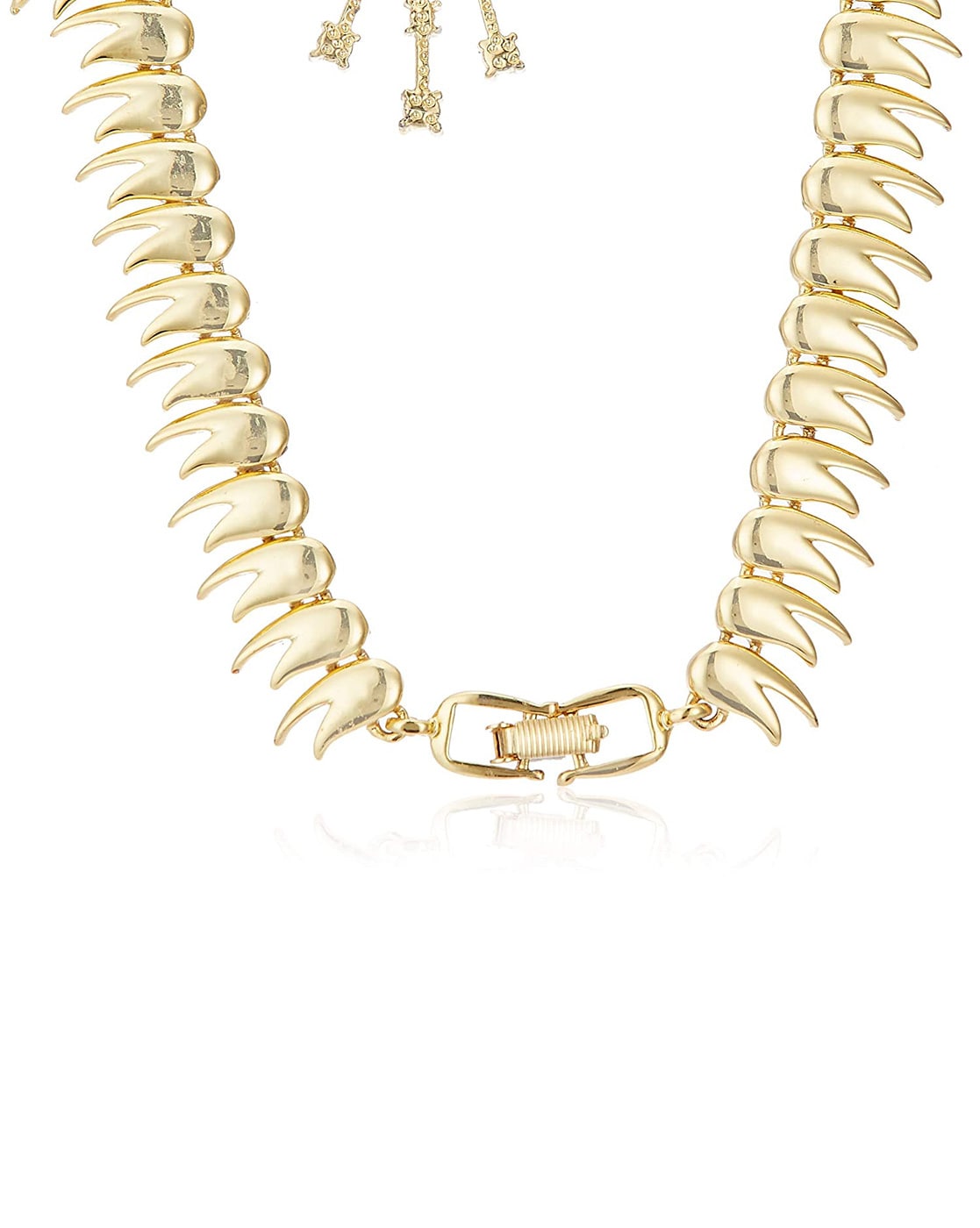 24 KT Gold-Plated Signature Austrian Crystal Necklace Set