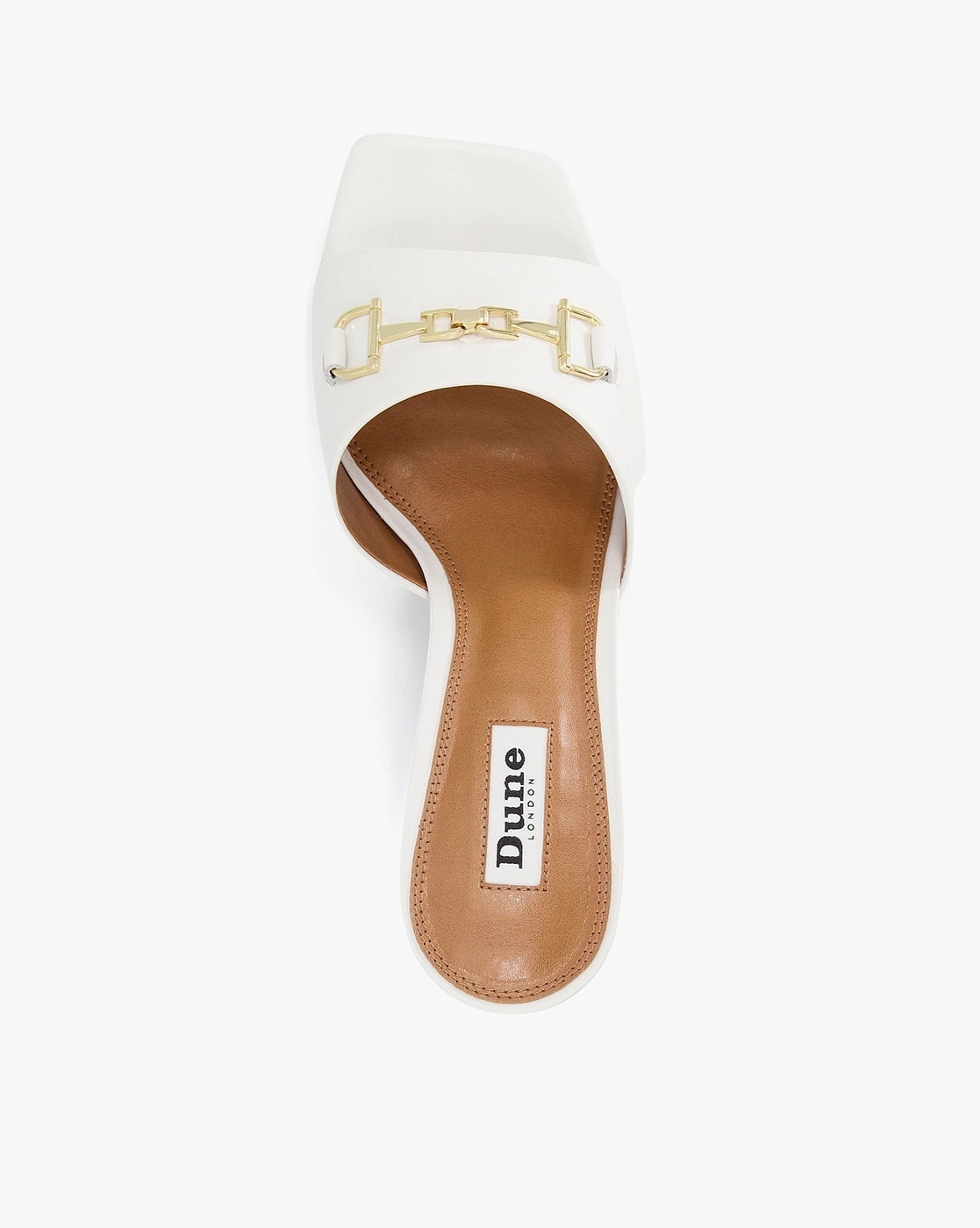 Dune London MATCHE - High heeled sandals - ecru/off-white - Zalando.de