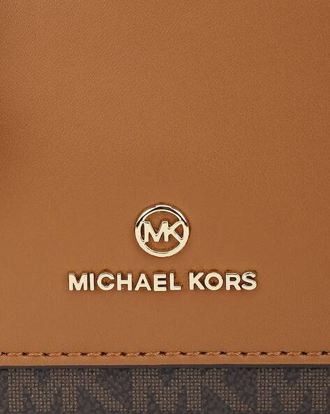 Michael Kors Maeve monogram crossbody bag - ShopStyle