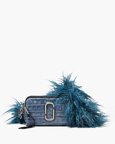 Buy MARC JACOBS The Snapshot Crossbody Bag Blue Color Women