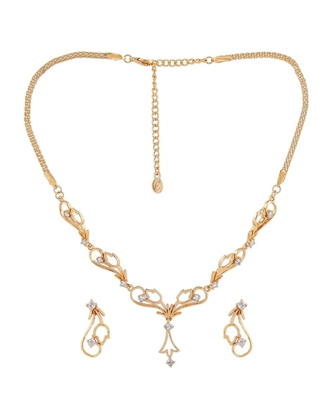 Buy Gold FashionJewellerySets for Women by Estele Online