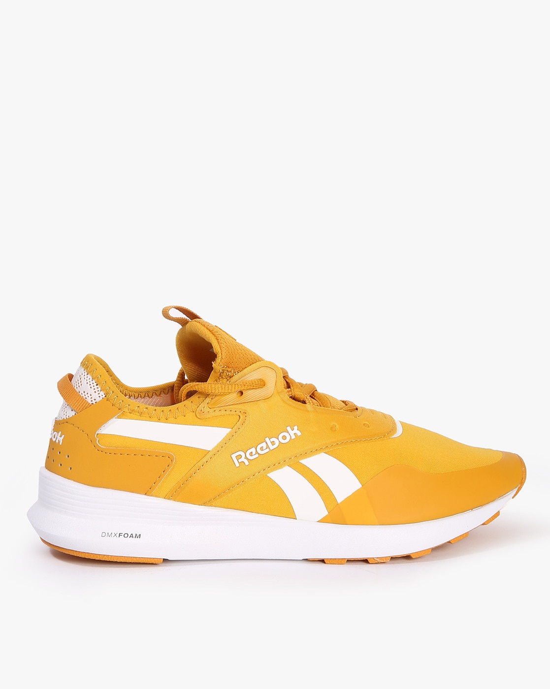 Reebok on sale yellow sneakers