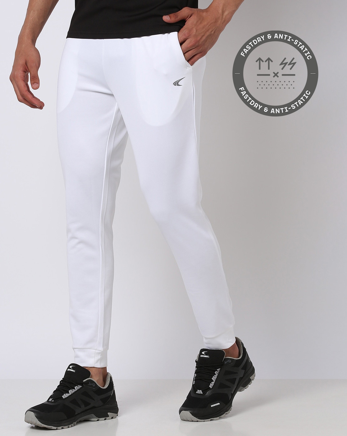 Buy Feel Track Men Grey Solid Pure Cotton Track Pants (L) Online at Best  Prices in India - JioMart.