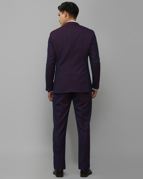 MADCAP ENGLAND Mod Mohair Tonic Suit Trousers in Purple