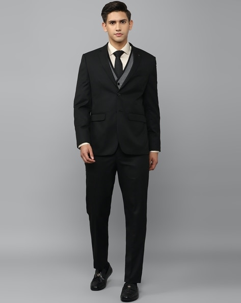 Louis Philippe Single-Breasted Slim-Fit Suit Set