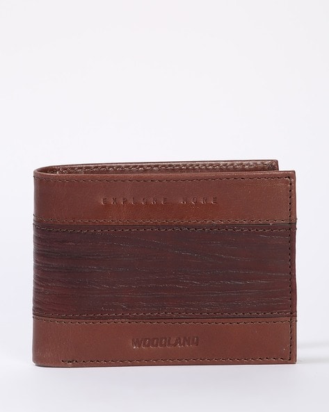 WOODLAND Men Formal Brown Genuine Leather Wallet BROWN - Price in India |  Flipkart.com