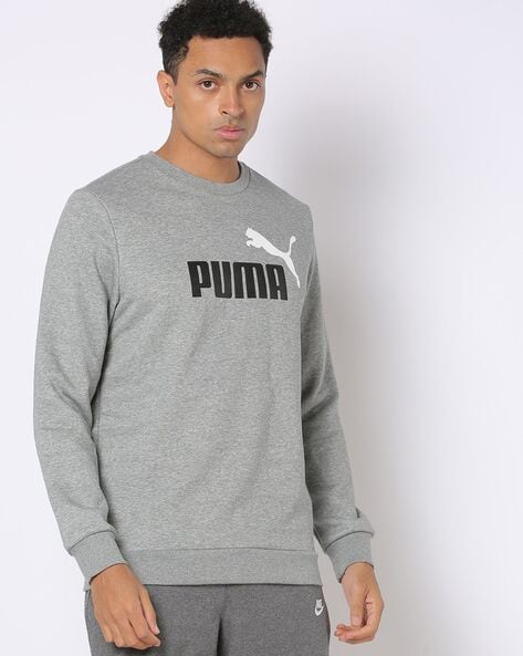 Puma jumper hot sale grey