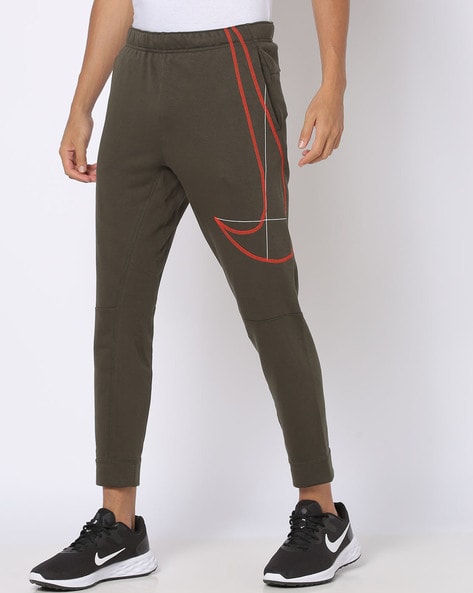 Buy Sequoia Green Track Pants for Men by NIKE Online