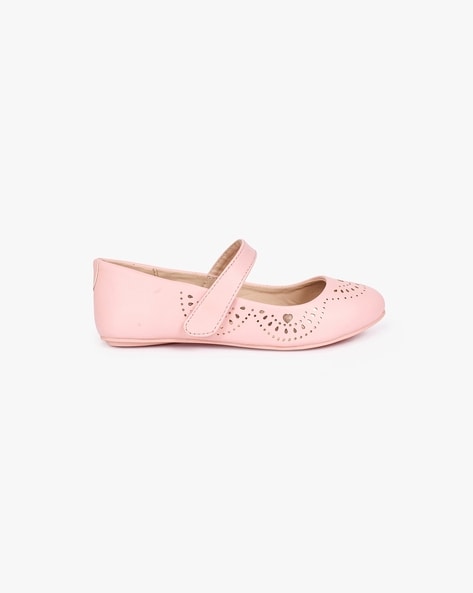 Girls pink ballet online flats