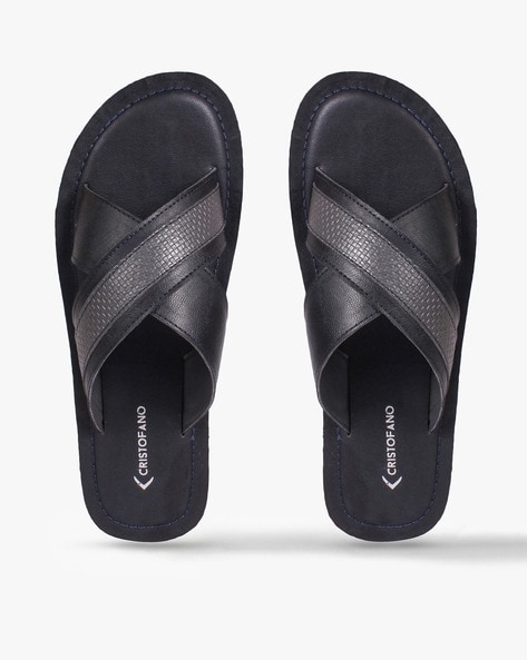 Buy Blue Sandals for Men by CRISTOFANO Online | Ajio.com