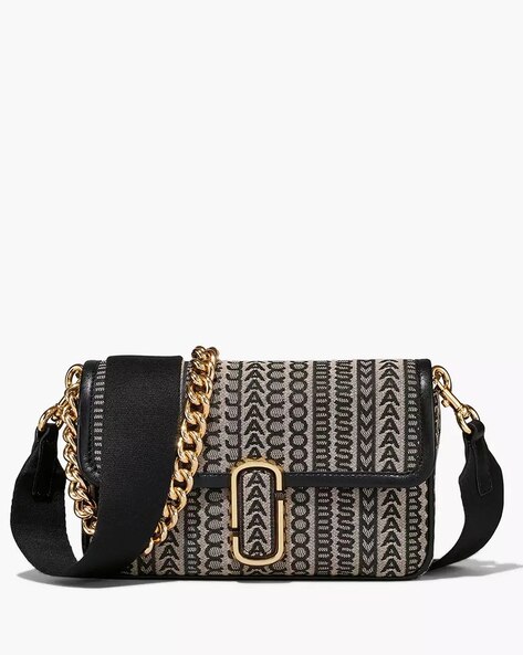 Marc Jacobs Printed leather small The Monogram shopping bag