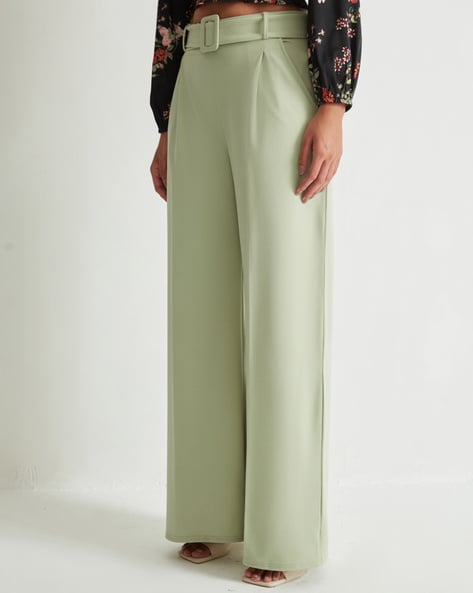 Wide Leg Trousers Women  Buy Wide Leg Trousers Women online in India