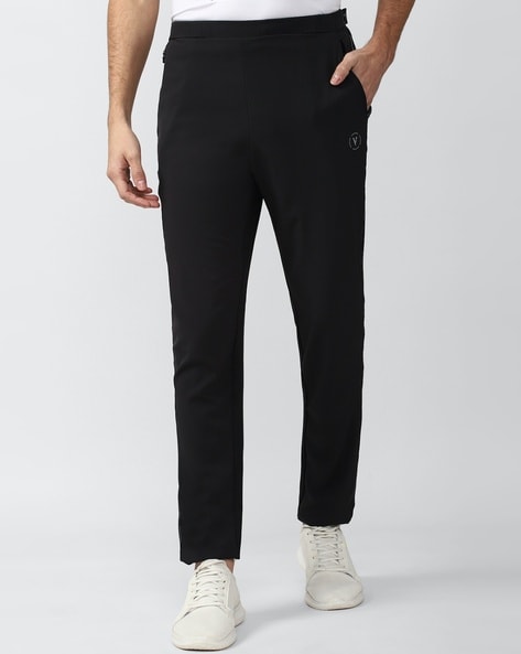 Buy online Men Black Cotton Full Length Track Pants from Sports Wear for  Men by V-mart for ₹349 at 0% off | 2024 Limeroad.com