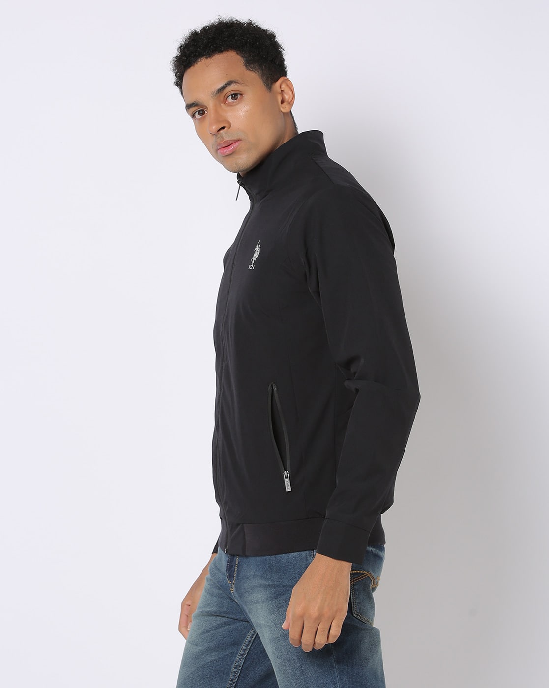 Buy Black Jackets & Coats for Men by U.S. Polo Assn. Online | Ajio.com
