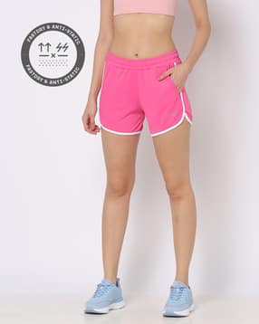 performax Dolphin Hem Elasticated Waist Shorts-picture-49