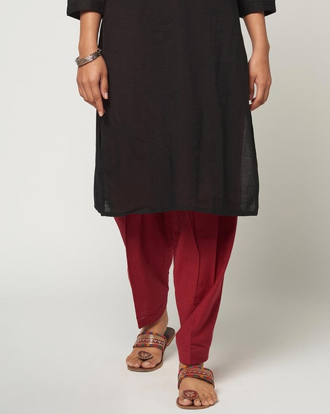 Patiala Pants with Drawstring Waist Price in India