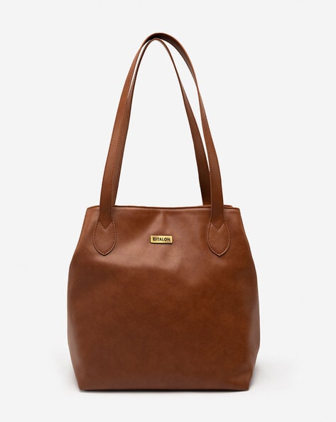 Buy Tan Handbags for Women by Estalon Online Ajio