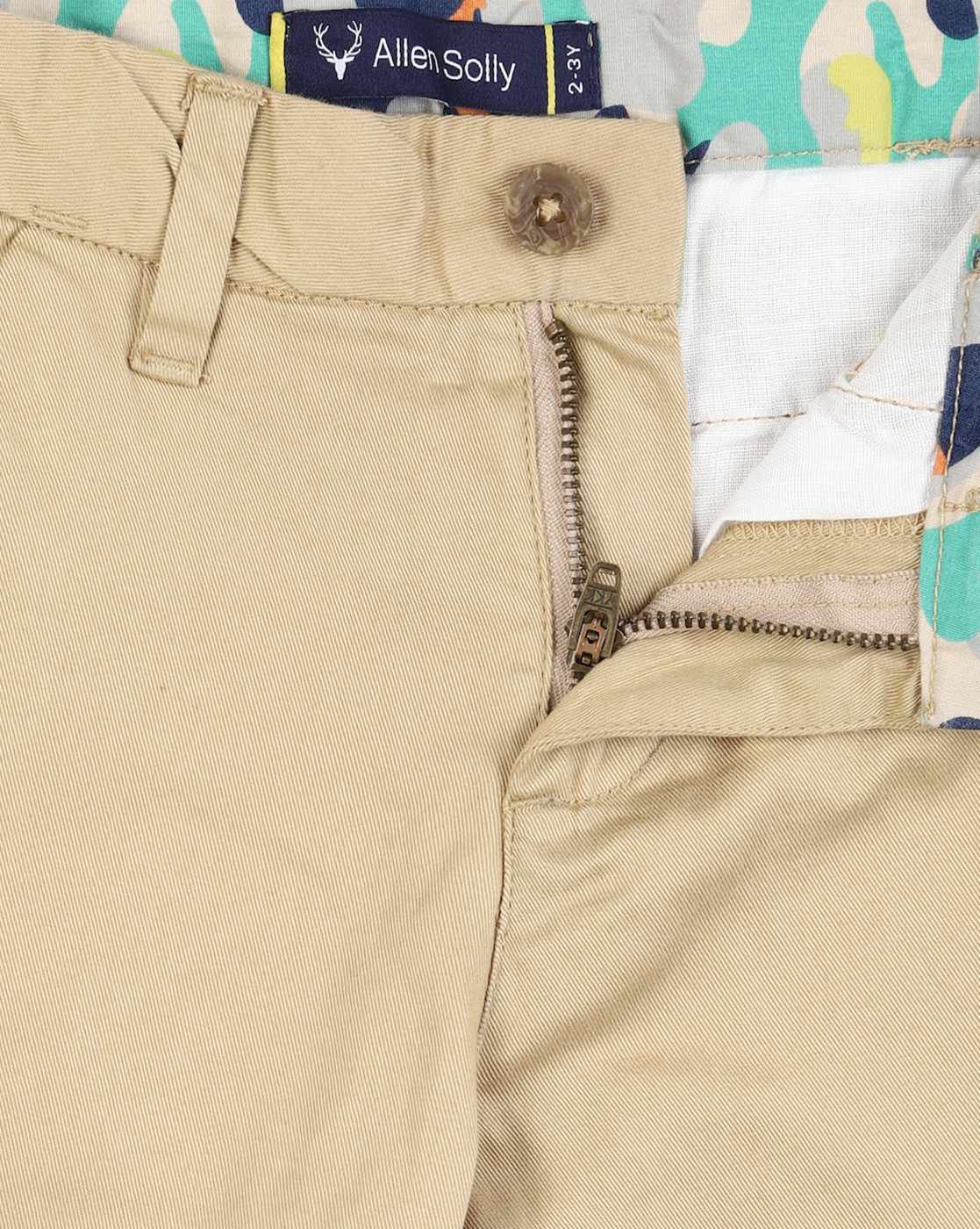 Buy Beige Trousers & Pants for Men by ALLEN SOLLY Online | Ajio.com