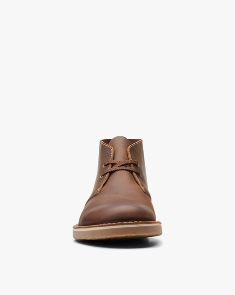 Clarks leather clearance chukka boots