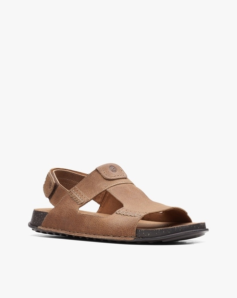 Clarks velcro sandals best sale