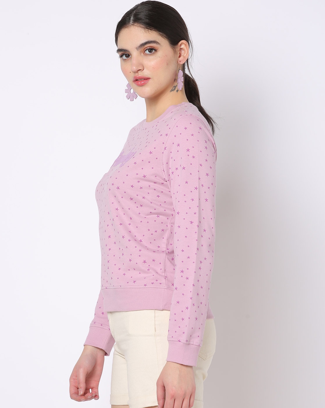 Buy Lilac Sweatshirt & Hoodies for Women by RIO Online