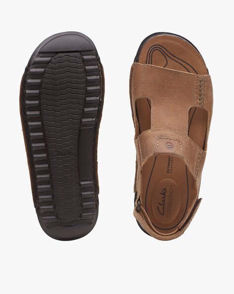 Clarks mens best sale velcro slippers