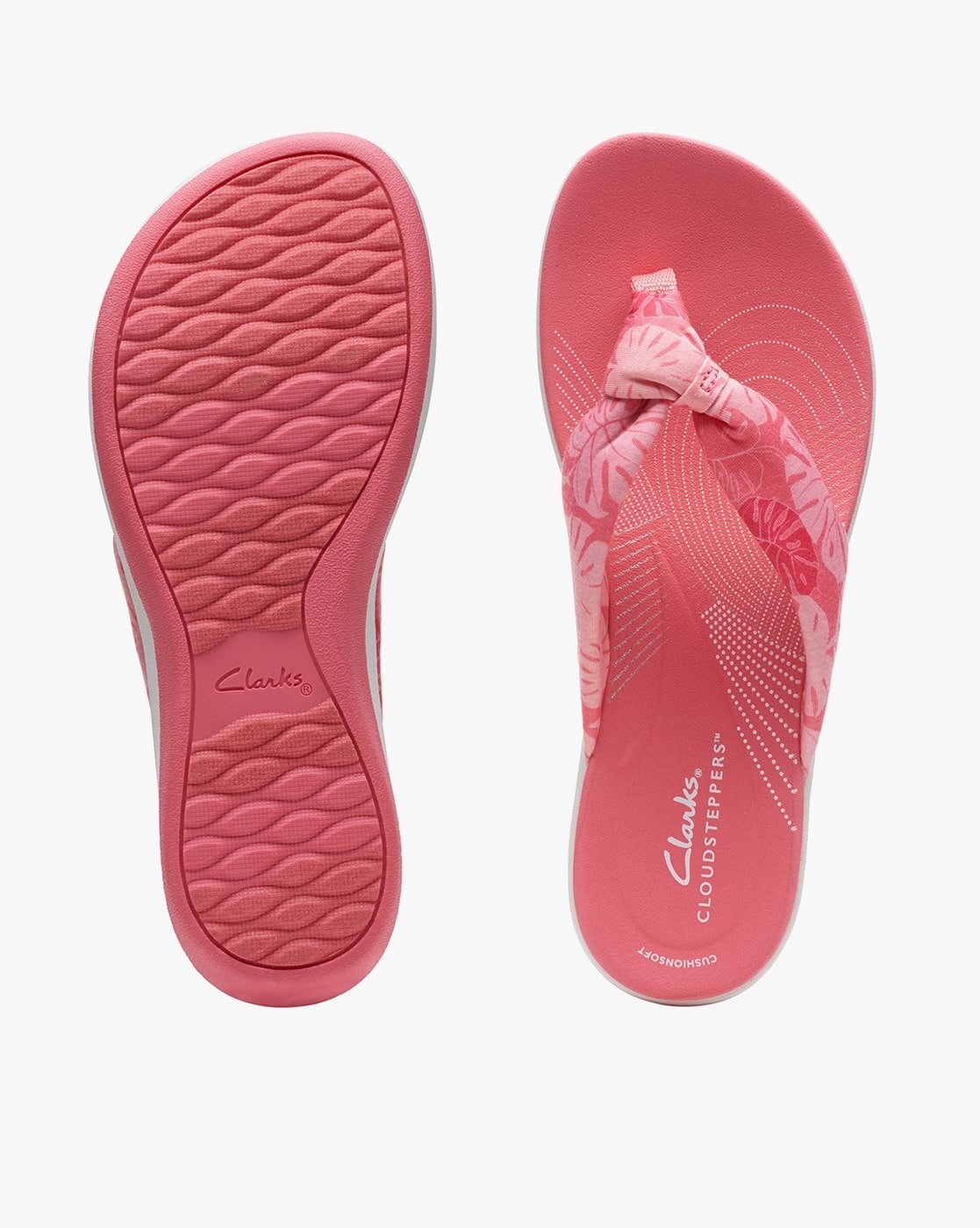 Clarks on sale cloudsteppers pink