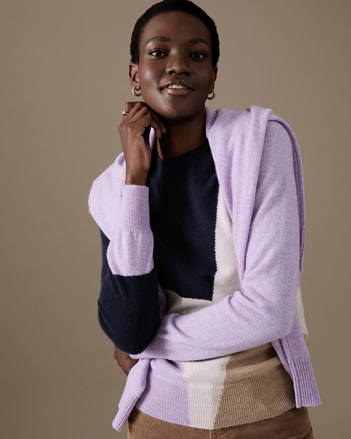 Marks and outlet spencer purple jumper