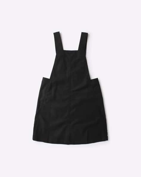 Buy Black Dungarees &Playsuits for Girls by Outryt by AZORTE