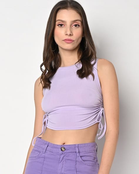 Ribbed Slim Fit Crop Top