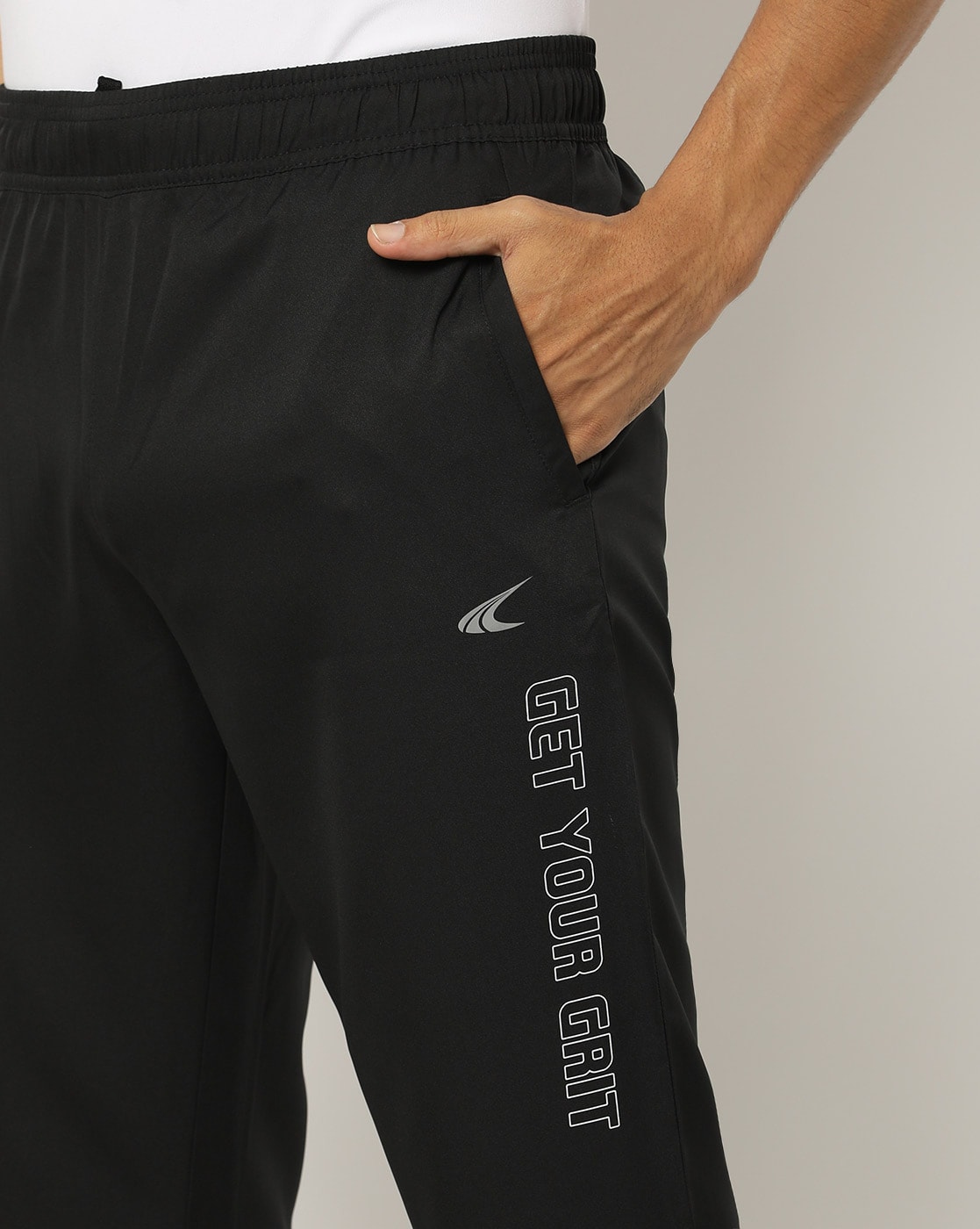 Buy Jet Black Track Pants for Men by PERFORMAX Online