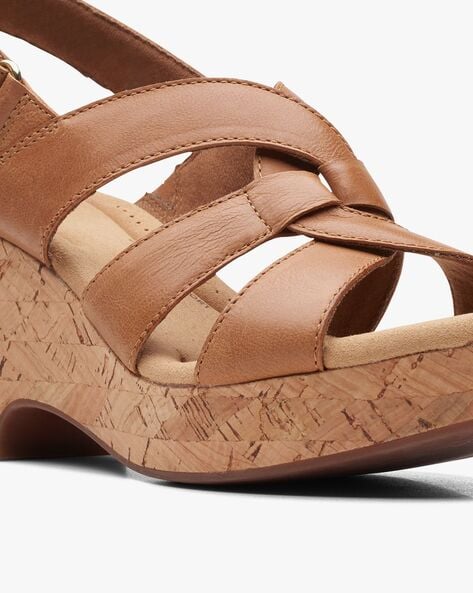 Clarks wedge heels hot sale