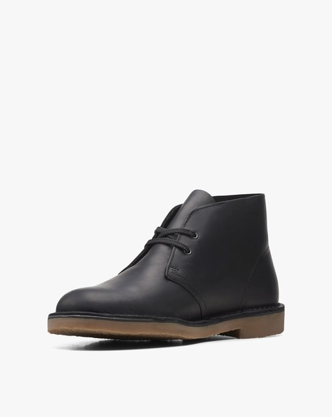 Mens black sales chukka boots