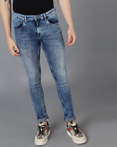 Buy Blue Jeans for Men by URBANO FASHION Online