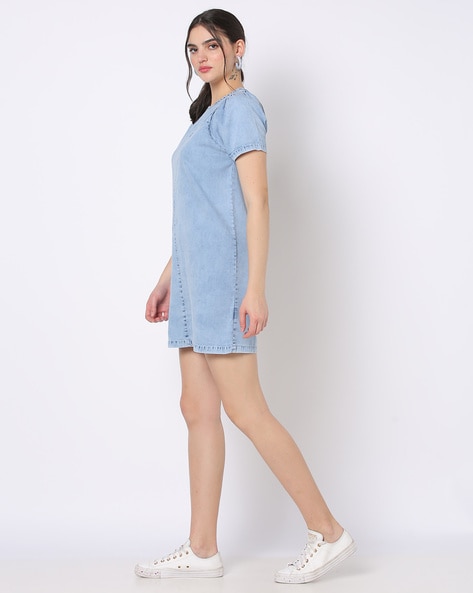 Buy Baby Girls' Lee Cooper Denim Pinafore Dress Online | Centrepoint KSA