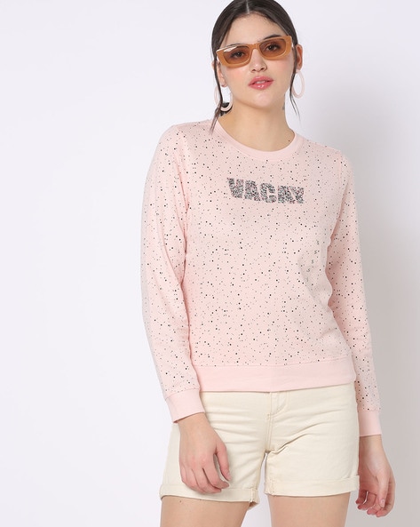 Pink Sweatshirt & Hoodies for Women by RIO Online | Ajio.com