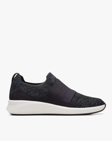 Textured Slip-On Casual Shoes