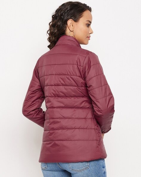 Buy Maroon Jackets Coats for Women by DUKE Online Ajio