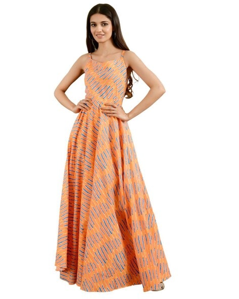 Party Wear Peach Ladies One Piece Gown at Rs 20000 in Delhi | ID:  23124253388