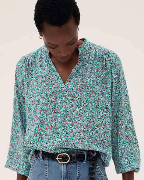 Buy Blue Tops for Women by Marks u0026 Spencer Online | Ajio.com