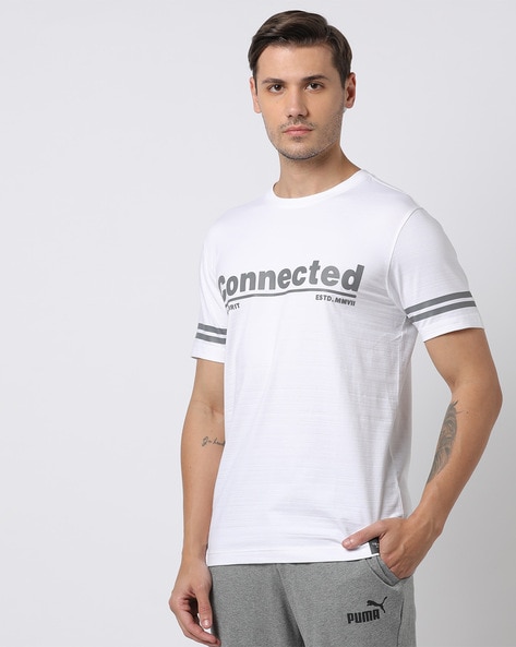 Buy White Tshirts for Men by Teamspirit Online