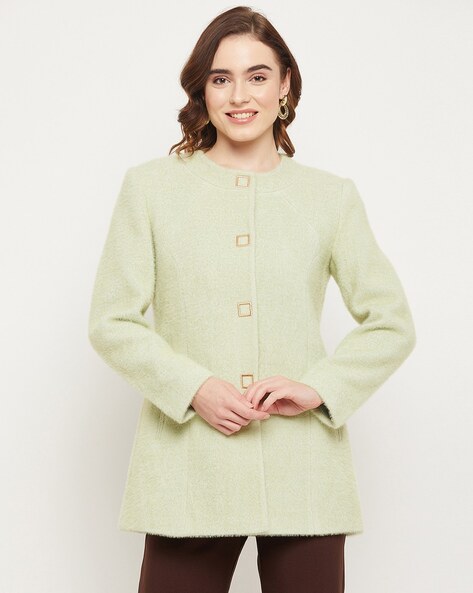 Buy Mint Green Jackets & Coats for Women by DUKE WOMEN'S Online